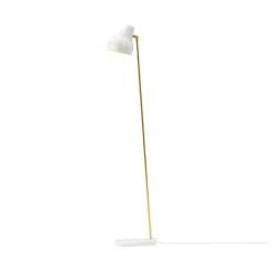 VL38 gulvlampe, hvid Messinglamper|Hvide Lamper