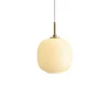 New VL45 Radiohus Ø17,5 pendel, messing/pale yellow Messinglamper|Glas Lamper