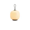VL45 Radiohus Portable batteri- / bordlampe, messing/pale yellow Messinglamper|Glas Lamper