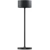 Hot Whisper batterilampe op/ned, sort Transportable Lamper|Terrasselamper