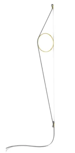 Wirering Væglampe, Grå/Guld Væglamper