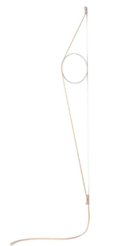Wirering Væglampe, Pink/Hvid Væglamper