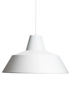 Workshop pendel W5, mat hvid Hvide Lamper|Industrielle Lamper