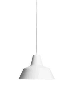 Outlet Workshop pendel W3, mat hvid Hvide Lamper|Spisebordslamper