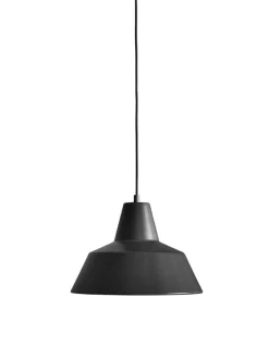 Hot Workshop pendel W3, mat sort Spisebordslamper|Industrielle Lamper