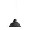 Workshop pendel W2, mat sort Spisebordslamper|Industrielle Lamper