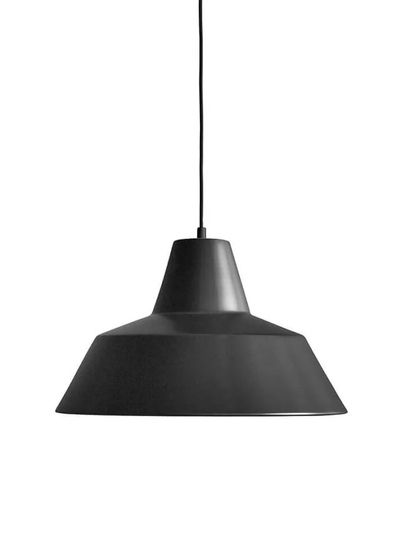 Online Workshop pendel W4, mat sort Industrielle Lamper|Hængelamper