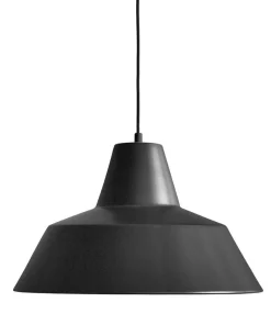 Workshop pendel W5, mat sort Industrielle Lamper|Hængelamper