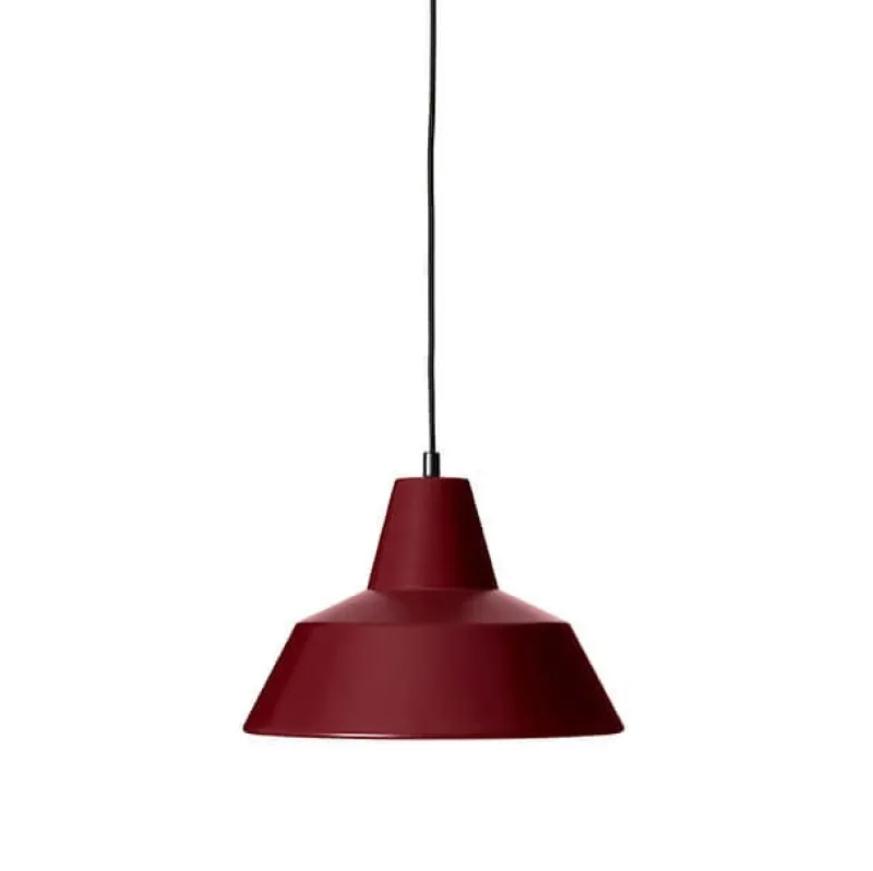 Discount Workshop pendel W3, vinrød Industrielle Lamper|Hængelamper