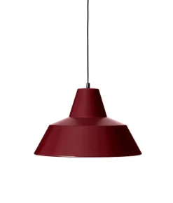 Sale Workshop pendel W4, vinrød Industrielle Lamper|Hængelamper