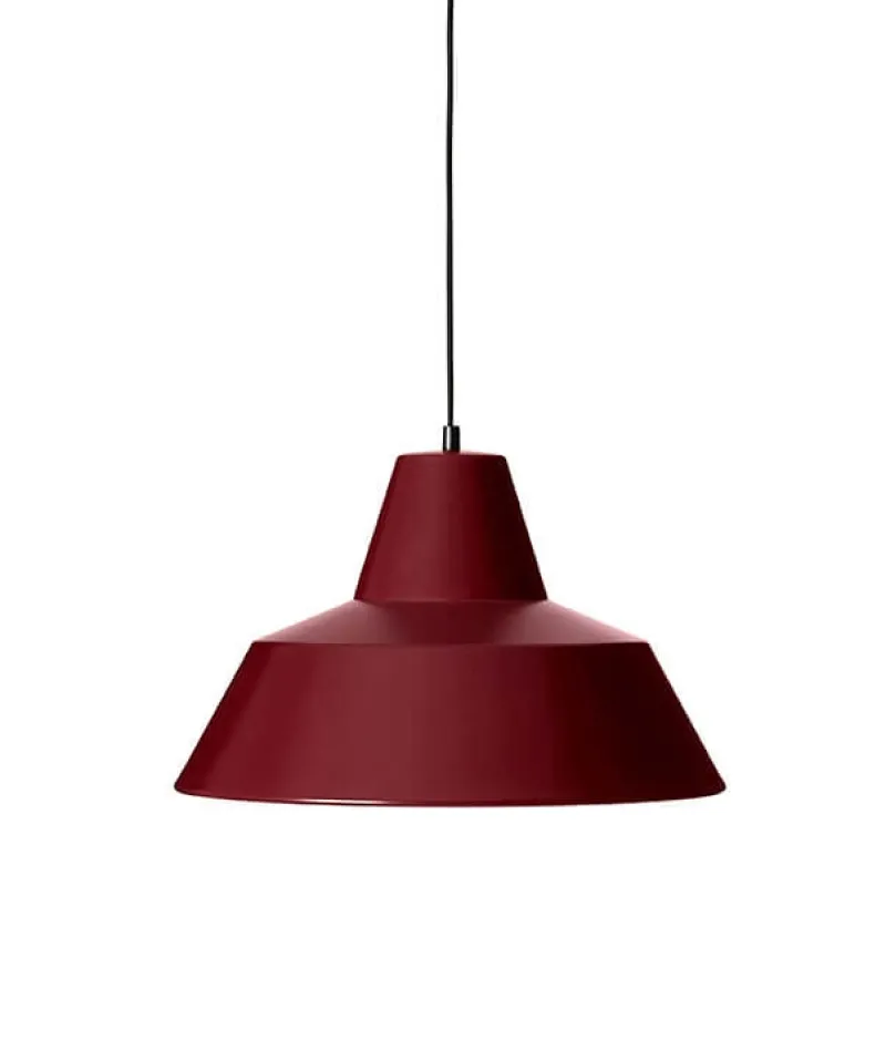 Sale Workshop pendel W4, vinrød Industrielle Lamper|Hængelamper