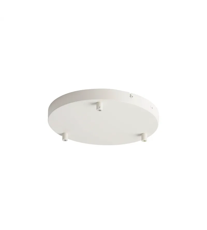 New baldakin til 3 pendler, hvid Ledninger, Fatninger Og Baldakiner