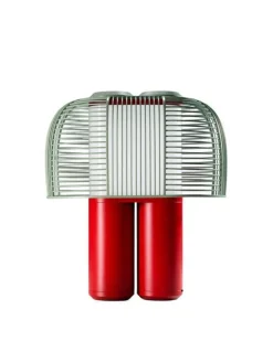 Sale Yasuke bordlampe, rød/grøn Lamper Til Reol|Lamper Til Natbord