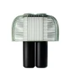 Outlet Yasuke bordlampe, sort/grøn Lamper Til Reol|Lamper Til Natbord