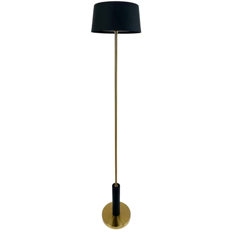 Clearance Yoyo batterilampe / gulvlampe, sort/messing Messinglamper|Transportable Lamper